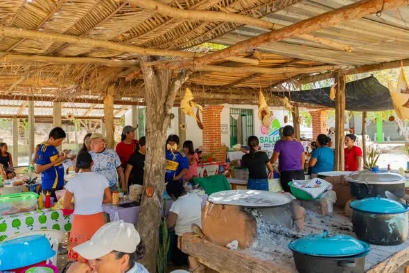 “Typical and Traditional Zapotec Cuisine” Market in the Community of San Antonio Las Pozas