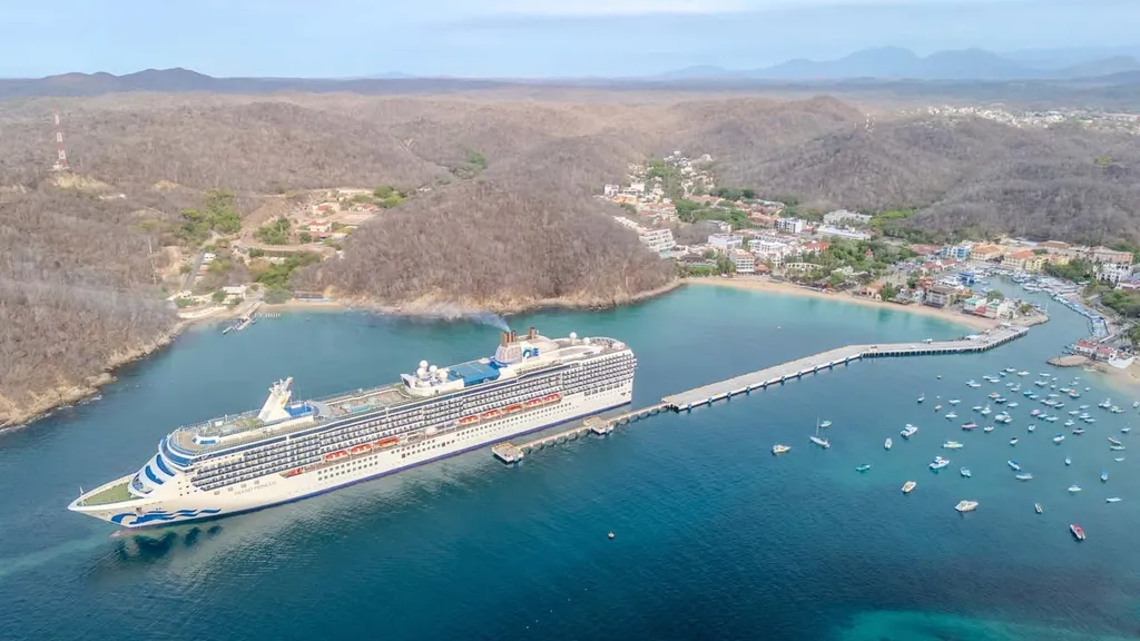 Damos la bienvenida al crucero Island Princess, el último de la temporada 2024–2025
