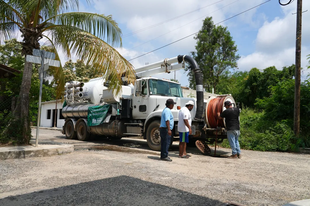 Drainage Unclogging Works in Copalita Huatulco