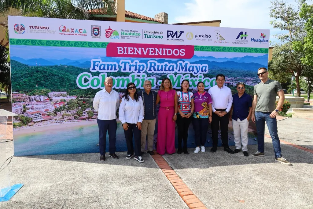 Welcome Ceremony for Colombian Media in Huatulco