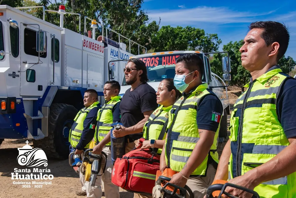 Protección Civil de Huatulco inicia operaciones en la nueva administración 2025-2027 con compromiso renovado hacia la seguridad municipal
