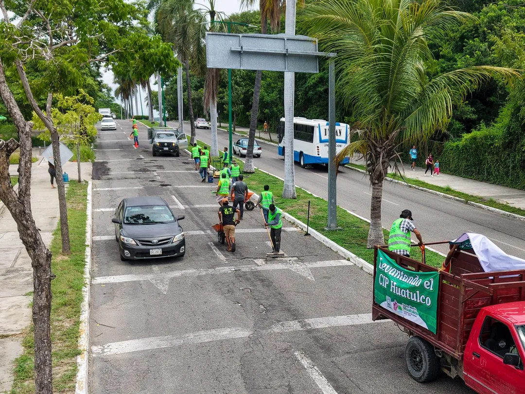 Pothole Repair and Lighting in Santa Cruz Huatulco