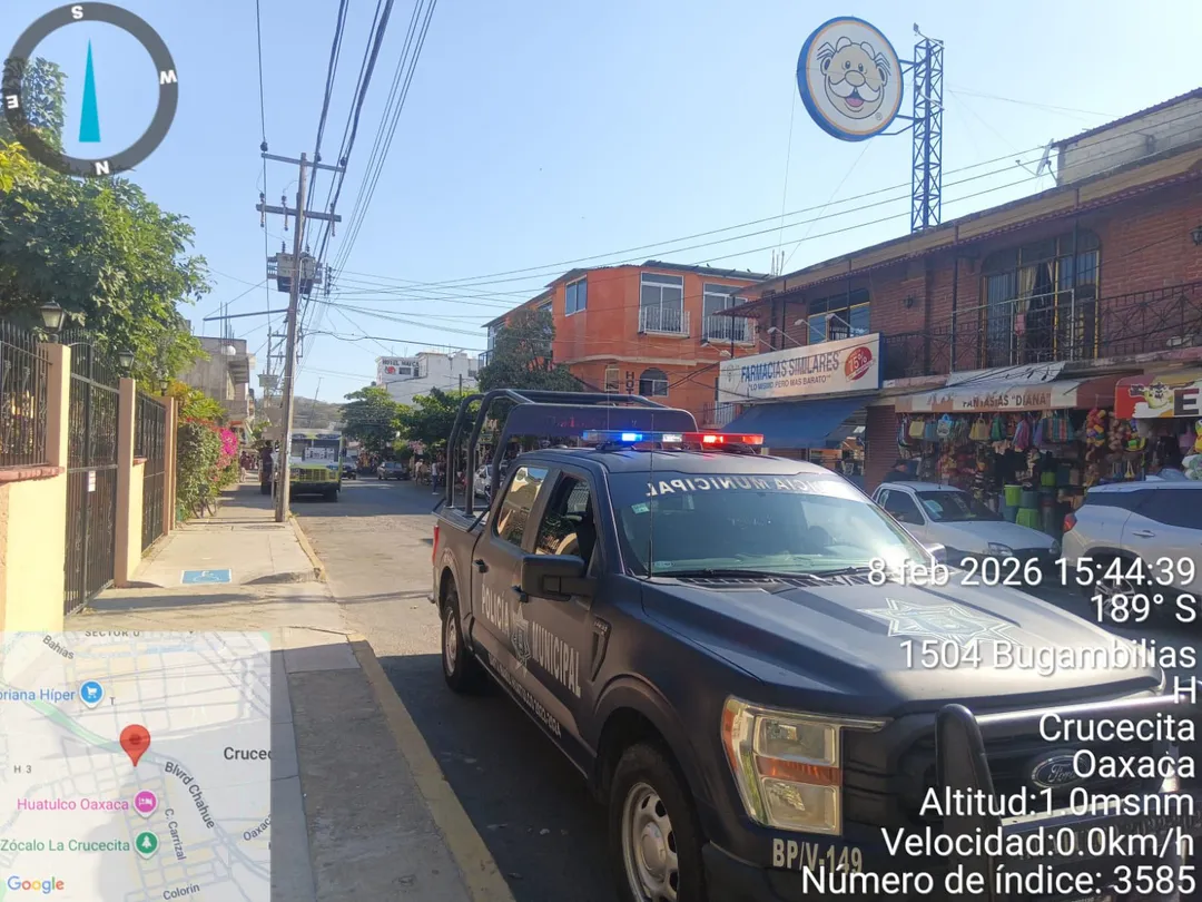 Preventive Patrols in Huatulco Following Earthquake with Epicenter in Puerto Escondido