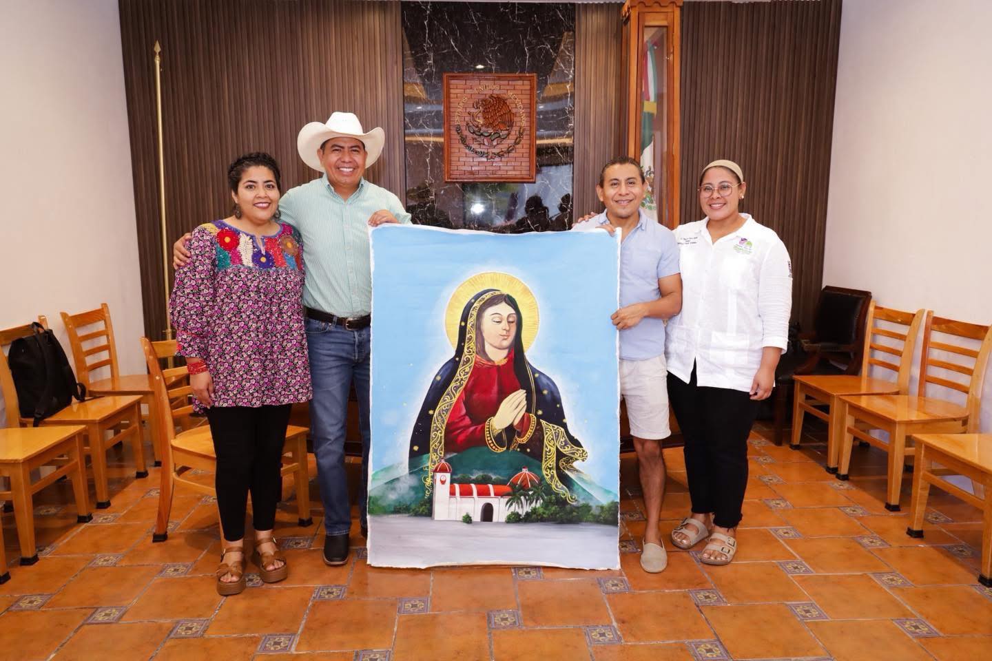 Imagen de Official Canvas of the Santa María Huatulco Cultural Delegation