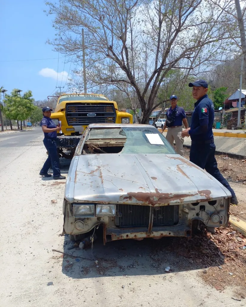 Imagen de Start of notifications for removal of abandoned vehicles in Santa Cruz Huatulco