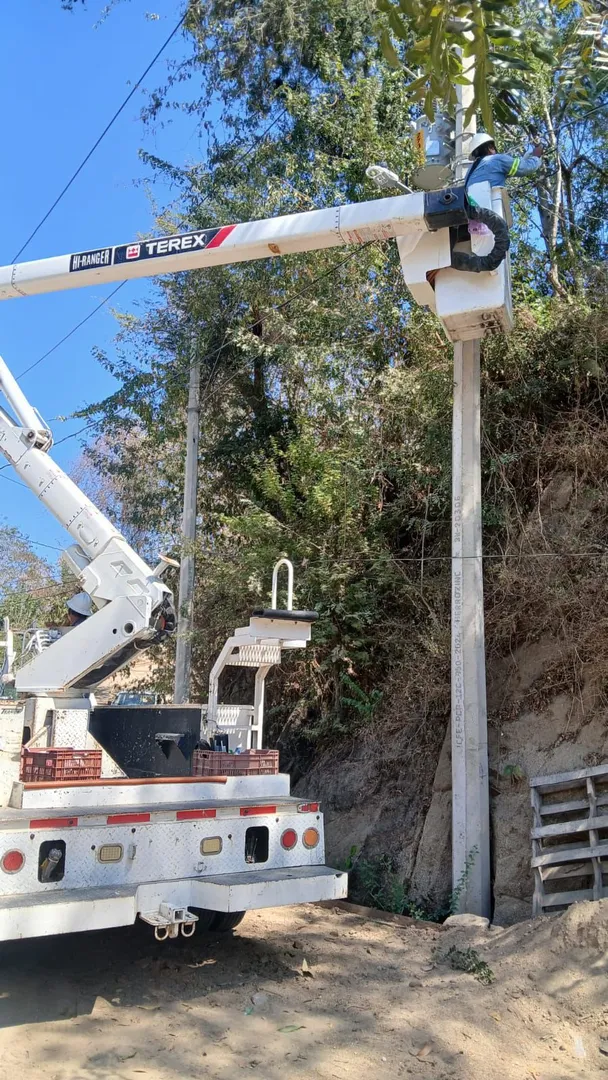 New LED Luminaires Installed in El Paraíso and Entrada del Tanque, Sector H3