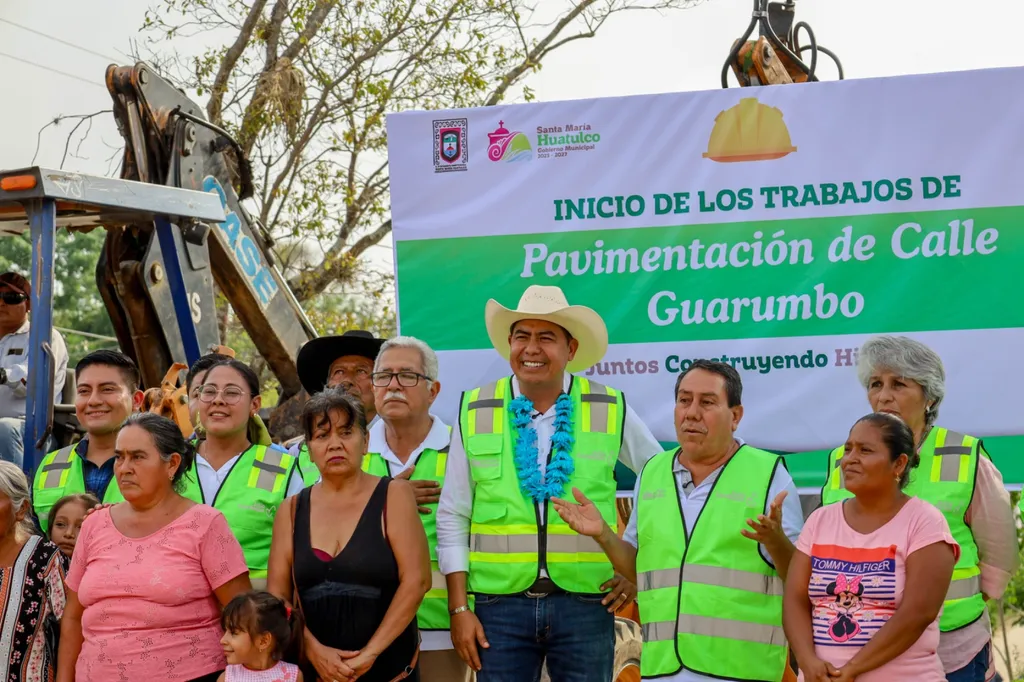 Paving Work Begins on Guarumbo Street