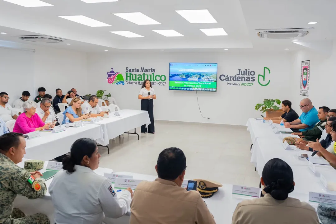 Huatulco fortalece la coordinación para un verano seguro
