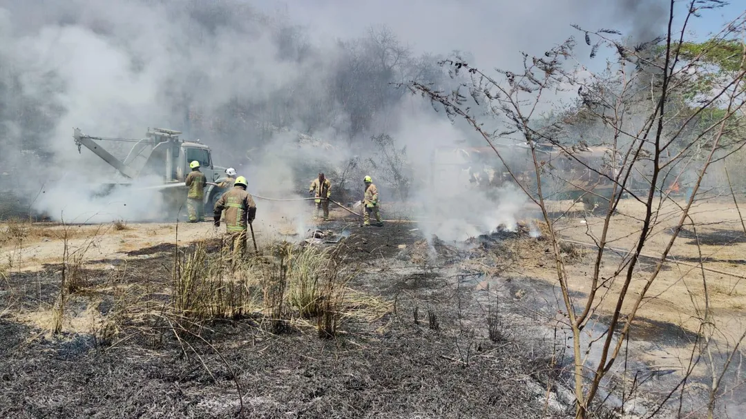 Imagen de  Atención oportuna ante incendio en Arroyo González