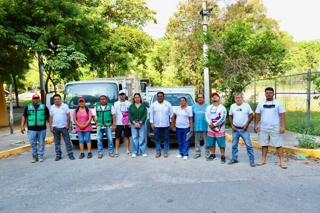 Hoy se llevó a cabo una nueva jornada de descacharrización en Huatulco