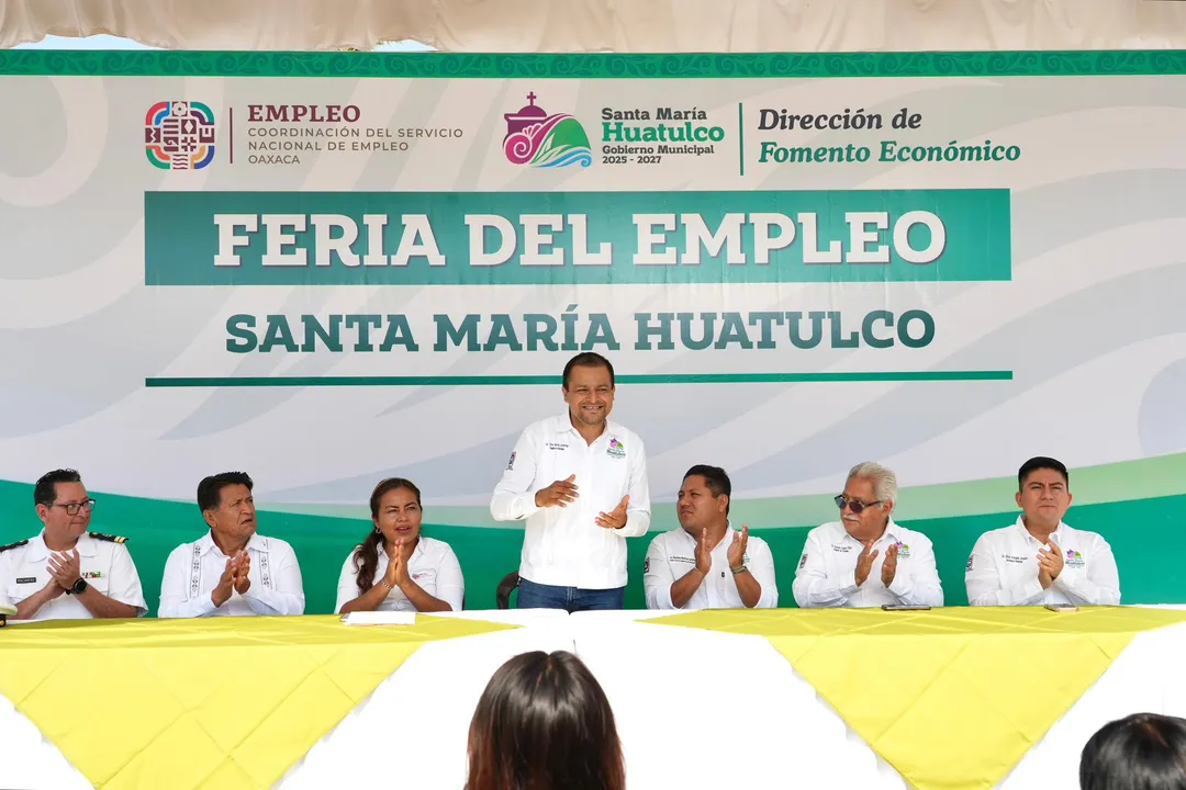 Imagen de 2026 Job Fair Held in Santa María Huatulco