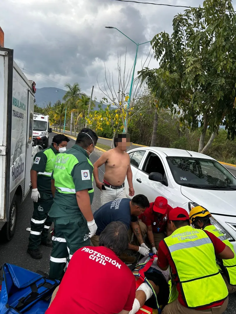 Response to Road Incident in Santa María Huatulco