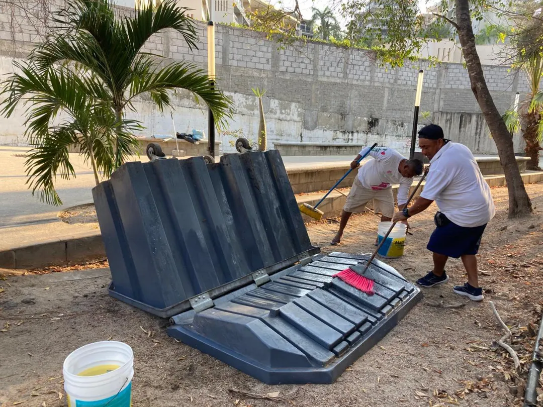Imagen de  Refuerzan acciones de limpieza en Playa Arrocito