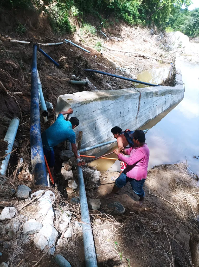 Works to Rehabilitate the Potable Water Network in the Municipal Seat