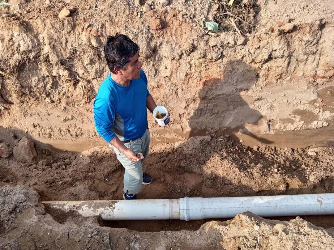Zona Alta: Reparación en tubería principal