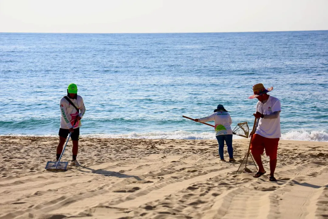 SEGUIMOS TRABAJANDO POR UNA PLAYA CHAHUÉ LIMPIA Y EN MEJORES CONDICIONES