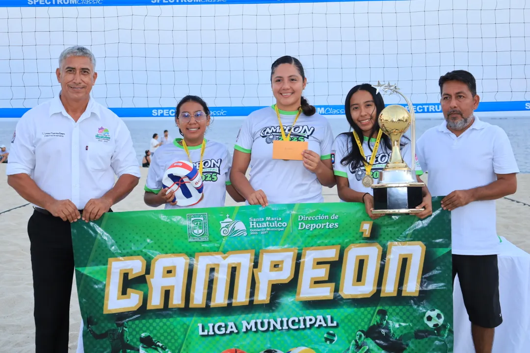 Imagen de Santa Cruz Huatulco: Celebramos la gran final de la Liga Municipal de Voleibol