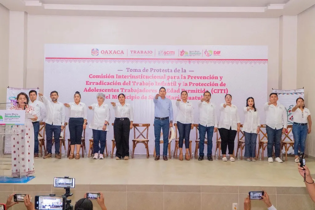 Por el Bienestar de la Niñez: Se Instala la Comisión CITI en Huatulco