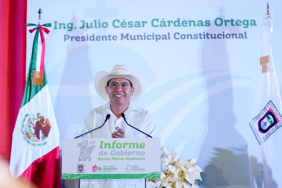 Santa María Huatulco: 1er Informe de Gobierno
