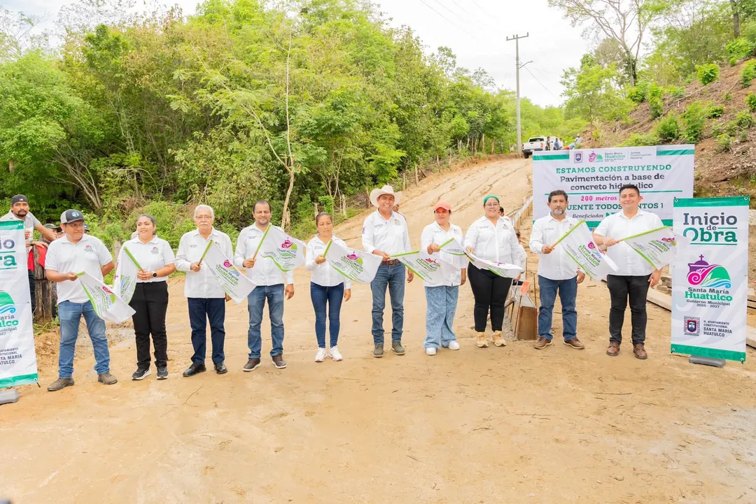 INICIA NUEVA OBRA DE PAVIMENTACIÓN EN PUENTE DE TODOS SANTOS