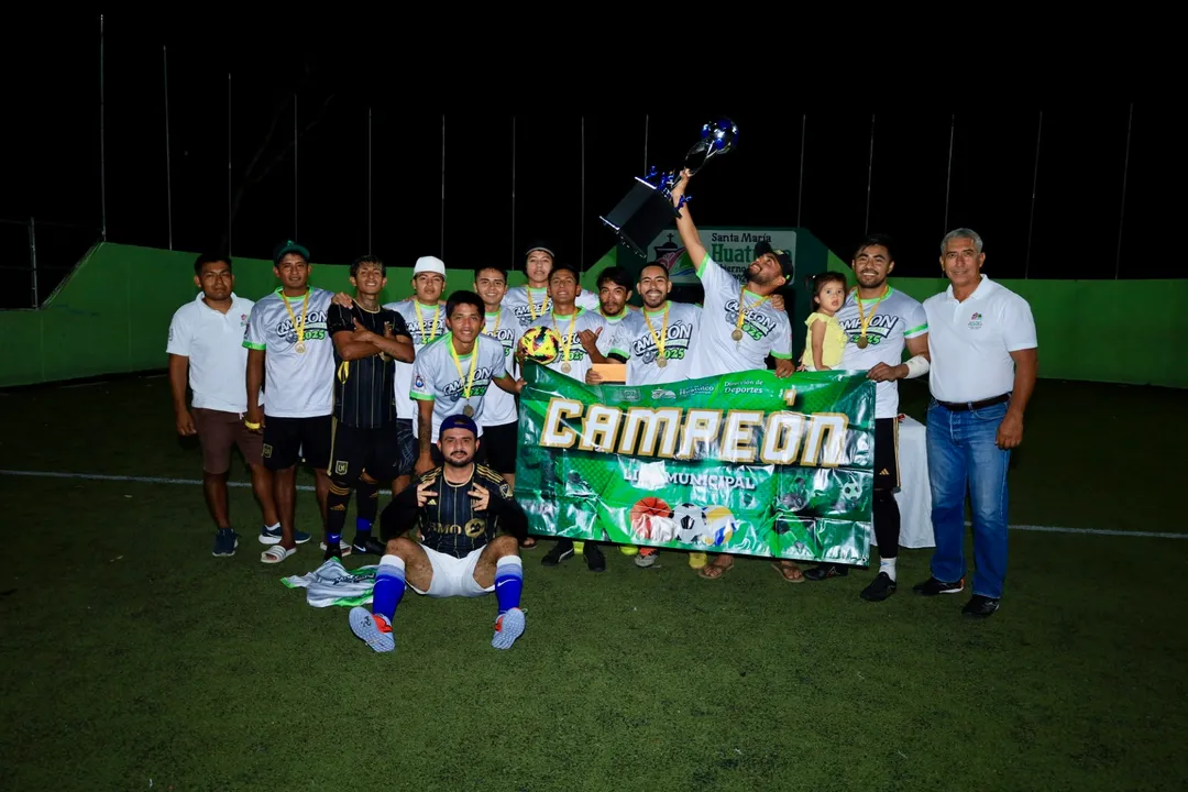 Imagen de Santa María Huatulco: Grand Final of the Municipal Fast Football League