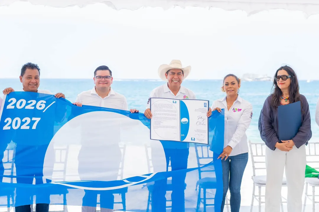 Blue Flag reconoce una vez más el compromiso de Huatulco