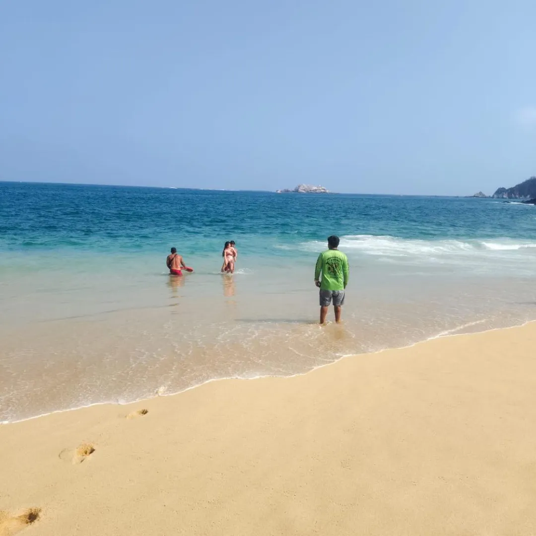 Timely Rescue at Chahué Beach