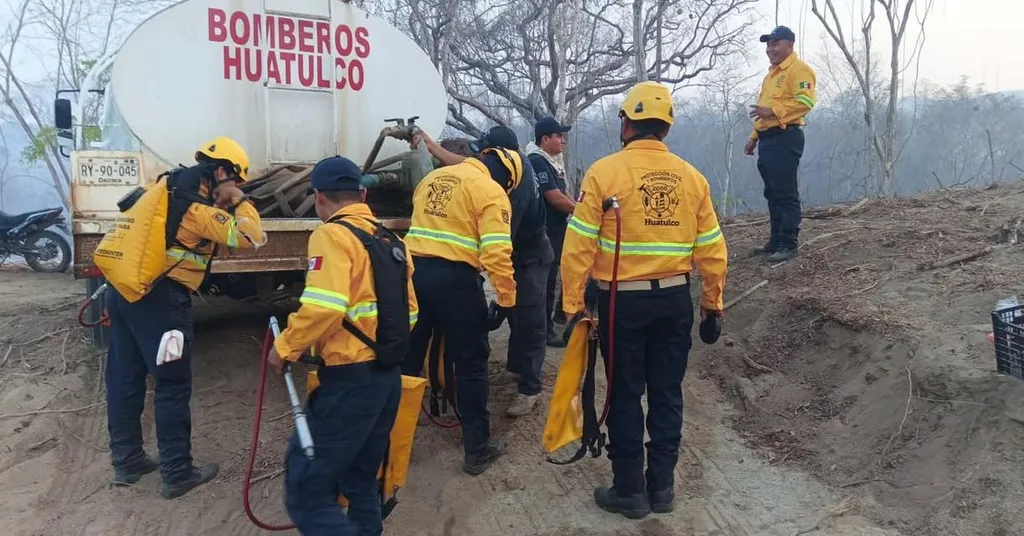 Acción inmediata ante el riesgo: incendio controlado en Piedra de Moros