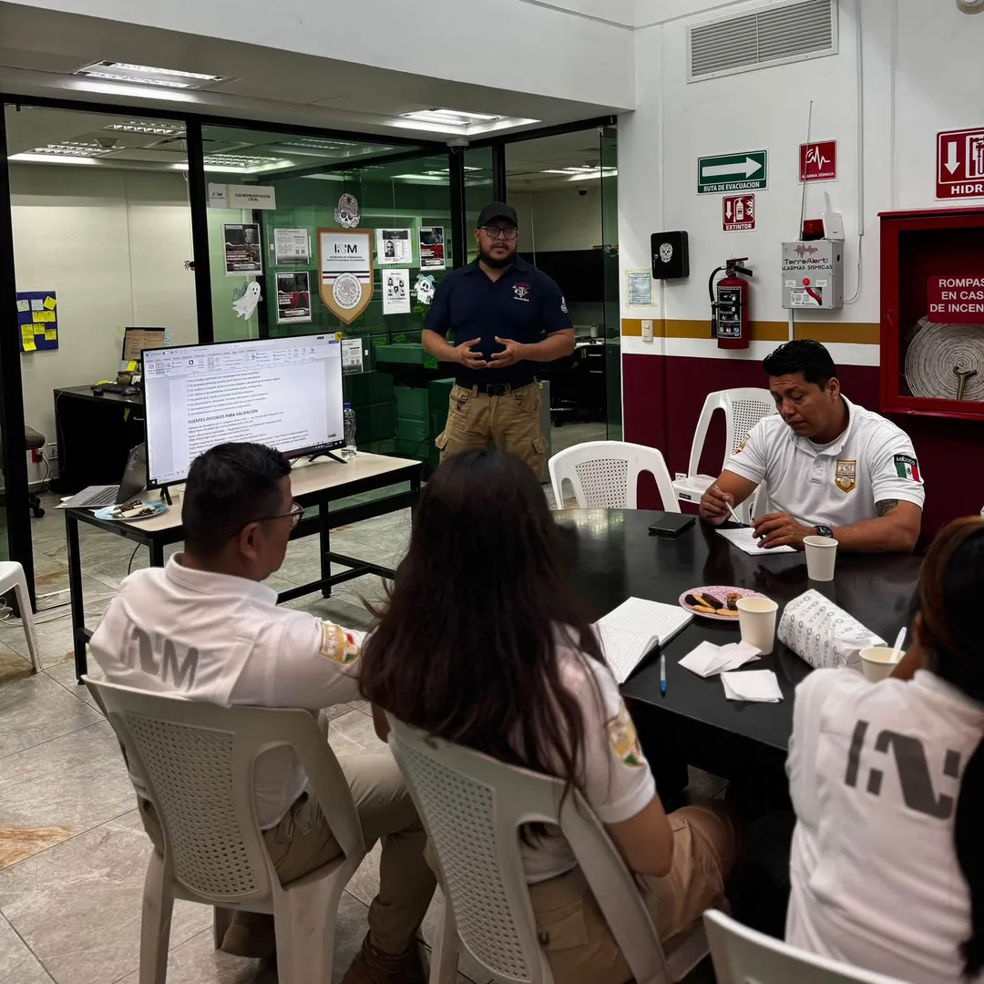 ¡FORTALECEMOS LA PREPARACIÓN Y RESPUESTA ANTE EMERGENCIAS!