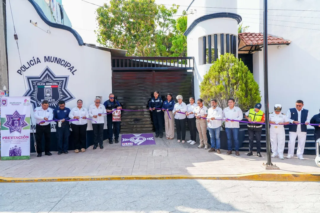 Santa María Huatulco fortalece la seguridad de las mujeres con 18 Puntos Mujer Segura