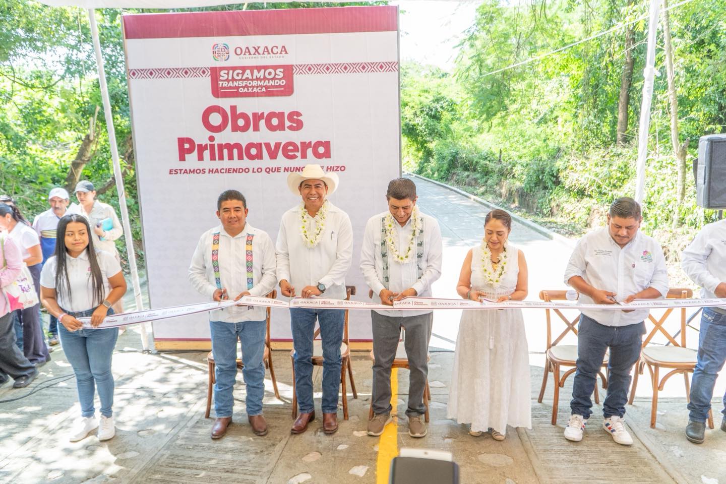 Imagen de Inauguración del tramo Hacienda Vieja - Todos Santos