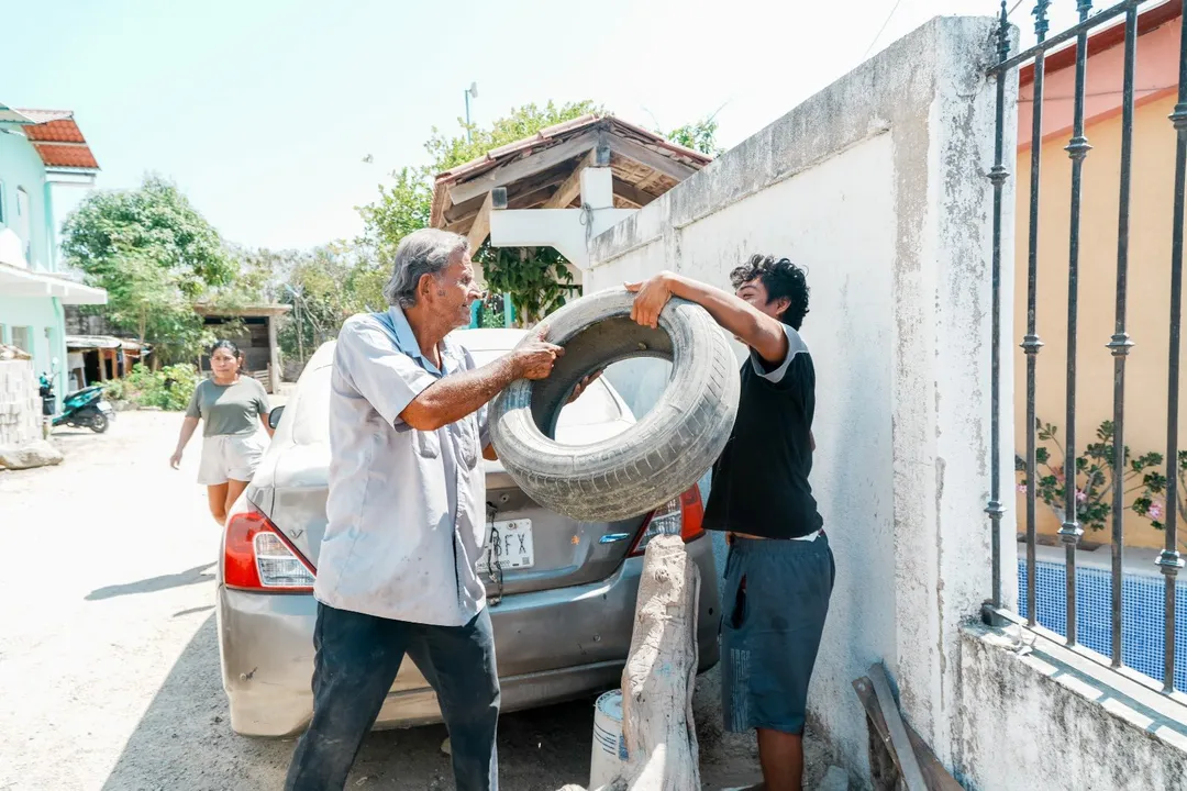  Jornada de descacharrización en Santa Cruz Huatulco 