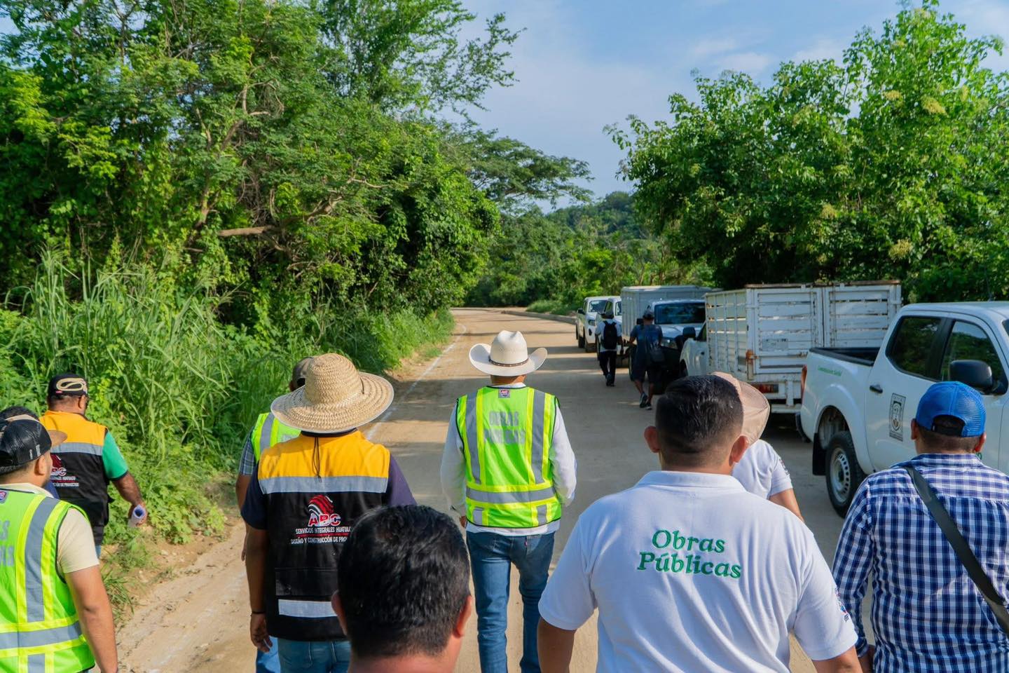 Supervisando los avances en obras clave para el desarrollo del municipio