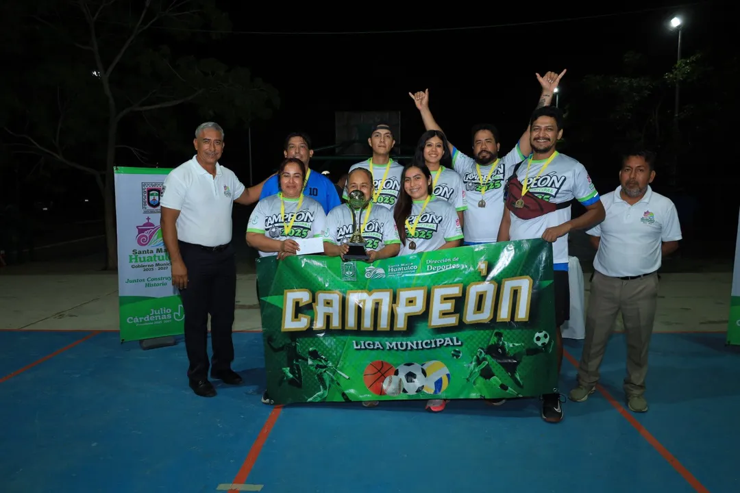 Imagen de Santa Cruz Huatulco: Concluye Liga Municipal de Voleibol