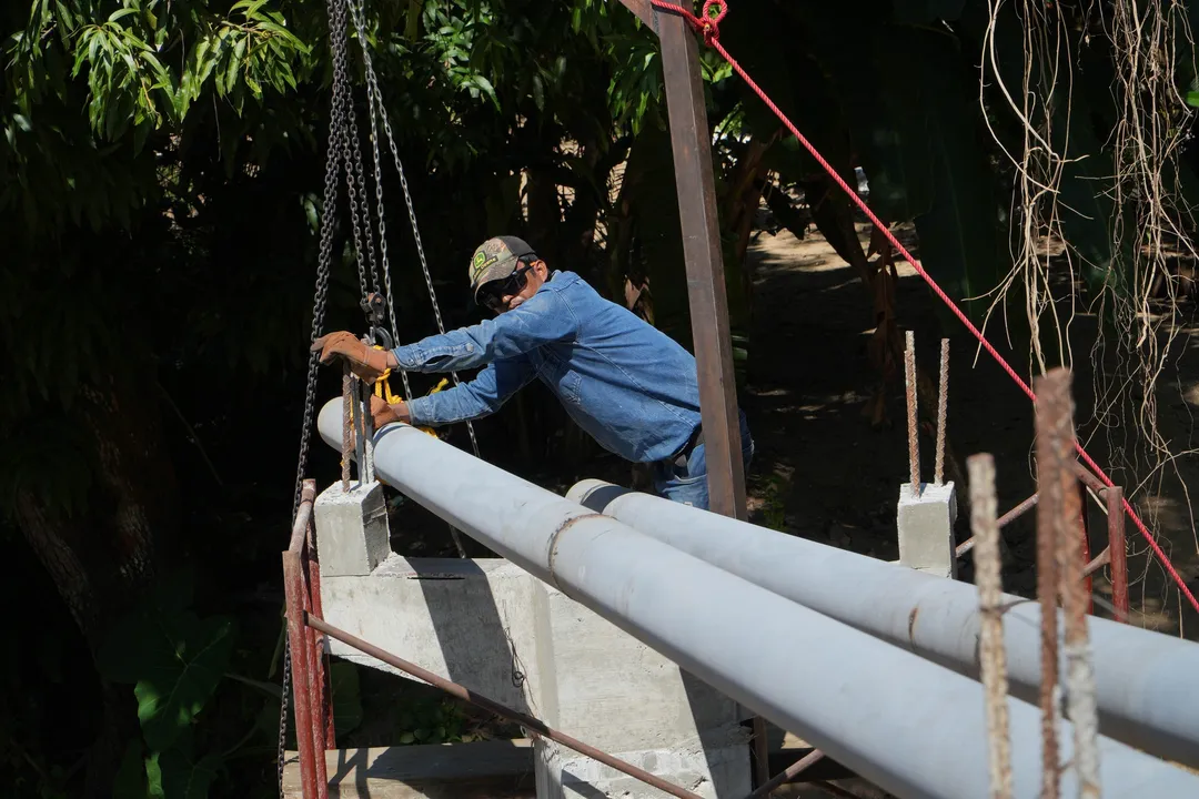 En el Barrio La Soledad continúan los trabajos