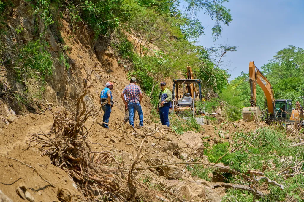 Rehabilitation Works Progress in Bajos de Coyula