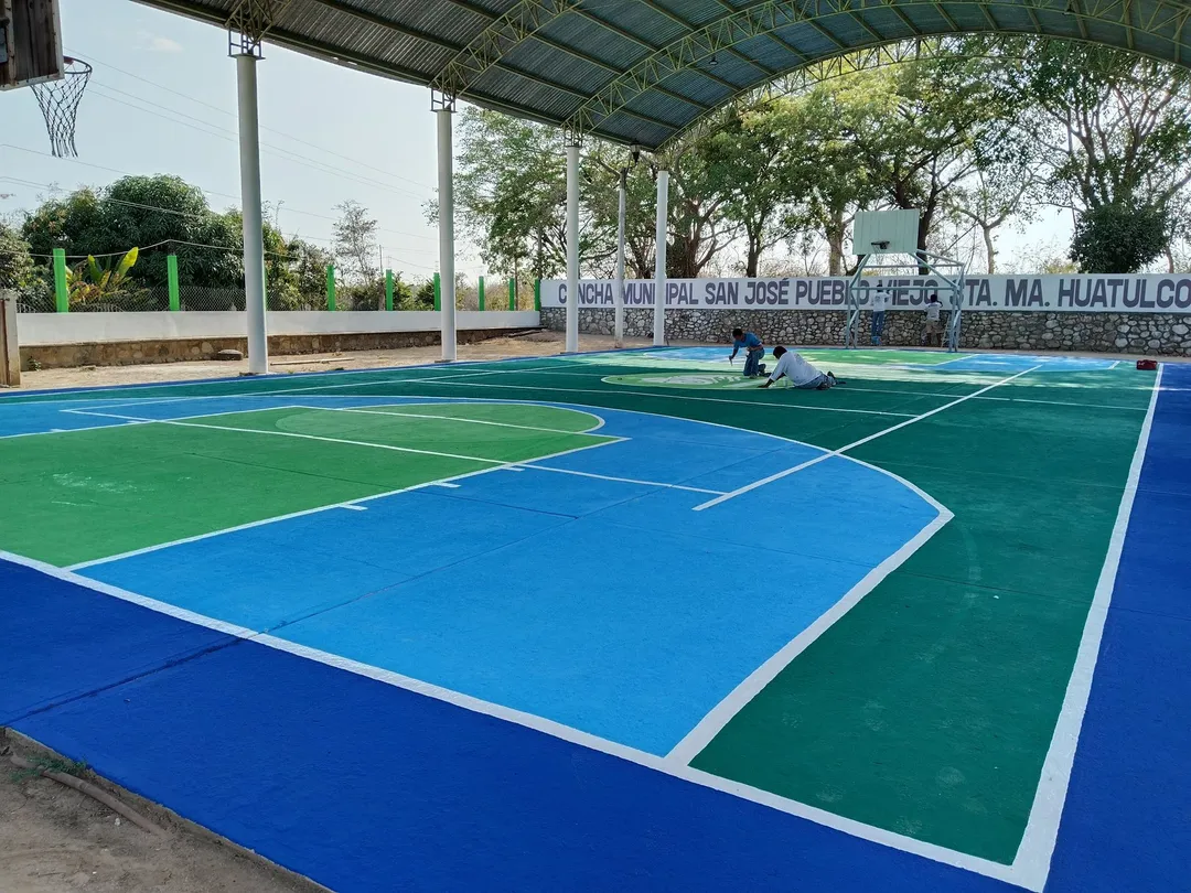 Imagen de Rehabilitación y embellecimiento de la cancha municipal de San José Pueblo Viejo