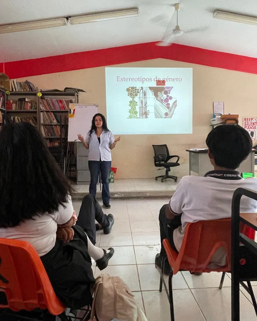 COBAO Plantel 22 Participates in Gender Talk