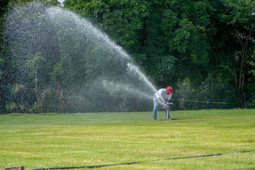 Renovation of Grass Field Progresses