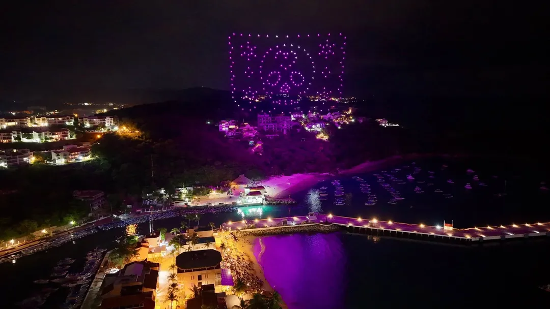 Imagen de Day of the Dead 2025: Drone Show in Santa Cruz Huatulco!
