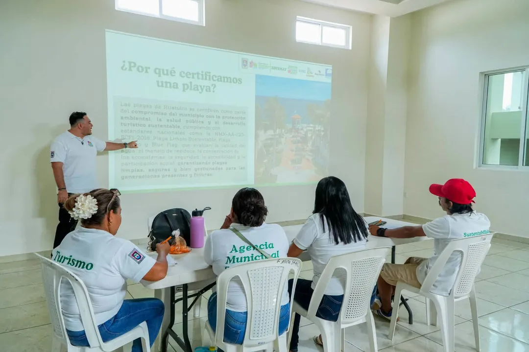 Capacitamos para brindar una mejor atención en nuestras playas certificadas