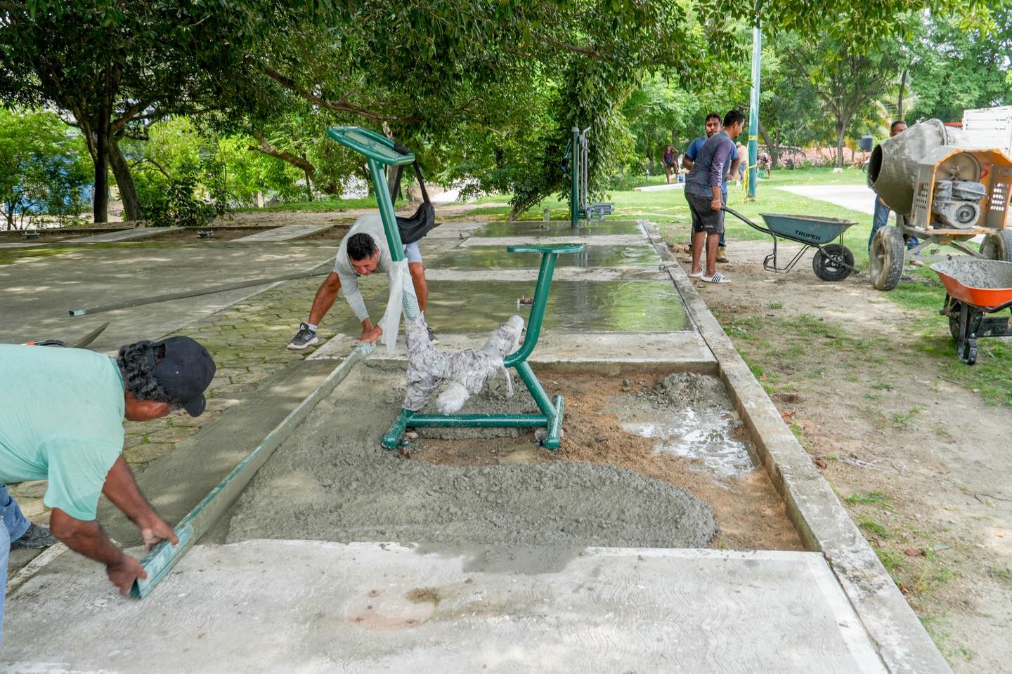 Municipal Seat: Renovation of Outdoor Gym in Sports Unit