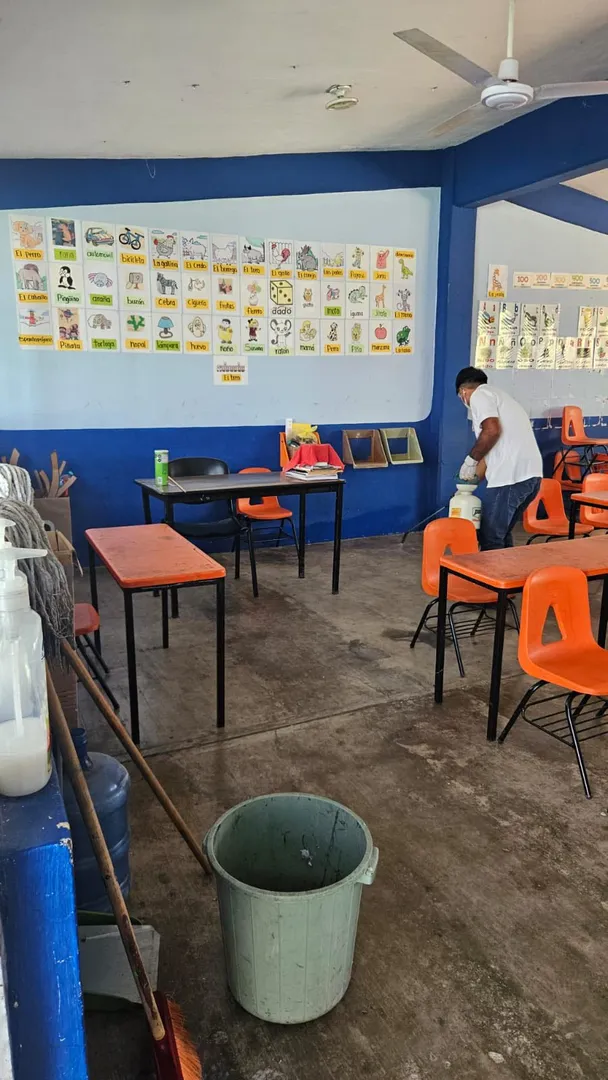 Actions to Protect the Health of the School Community at General 20 de Noviembre Primary School