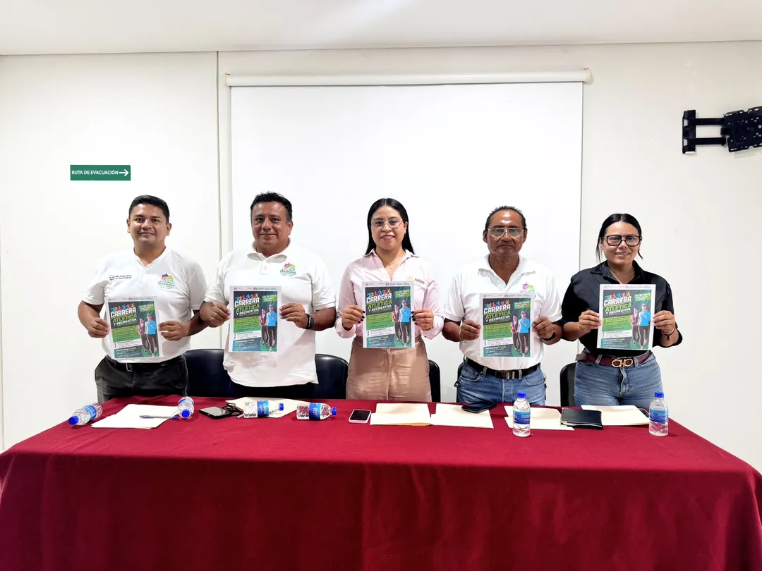  Presentan la “Carrera Atlética y Recreativa Contra la Obesidad” en Santa Cruz  Huatulco