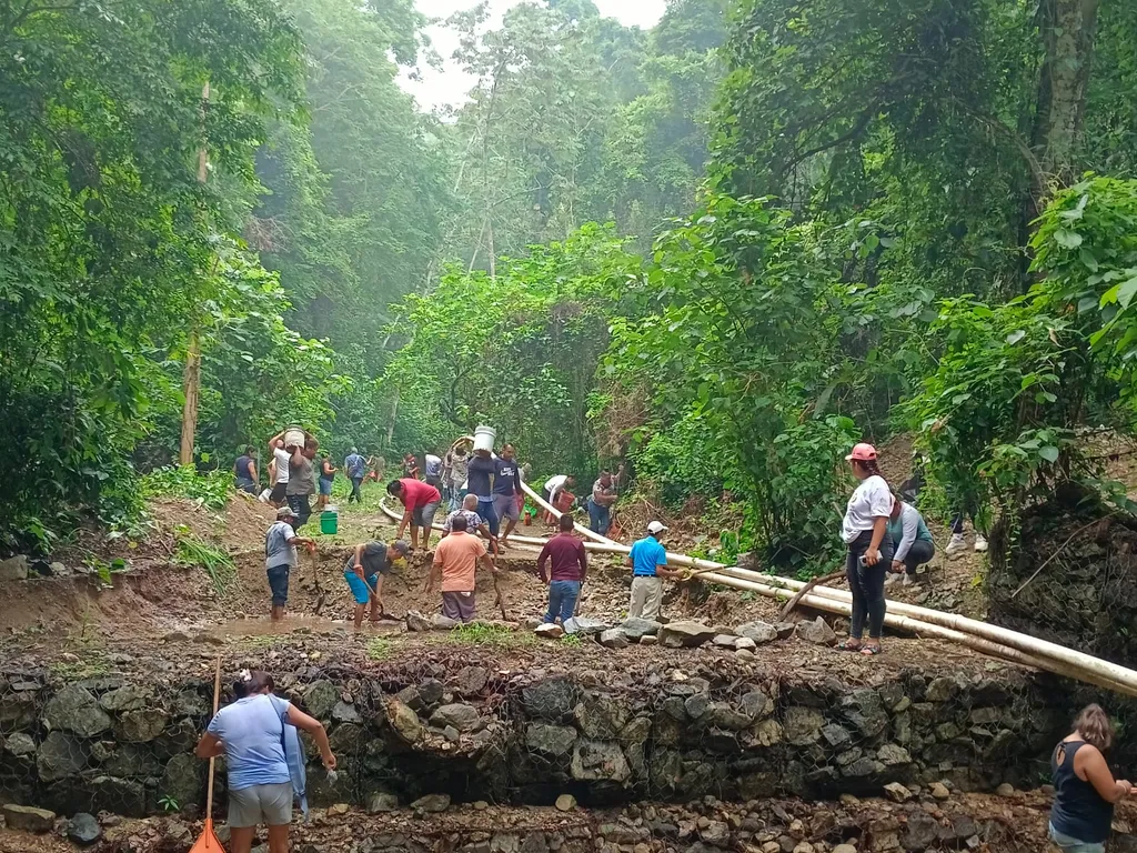 Imagen de Tequio comunitario: Barrio Nuevo fortalece el trabajo en equipo por Huatulco