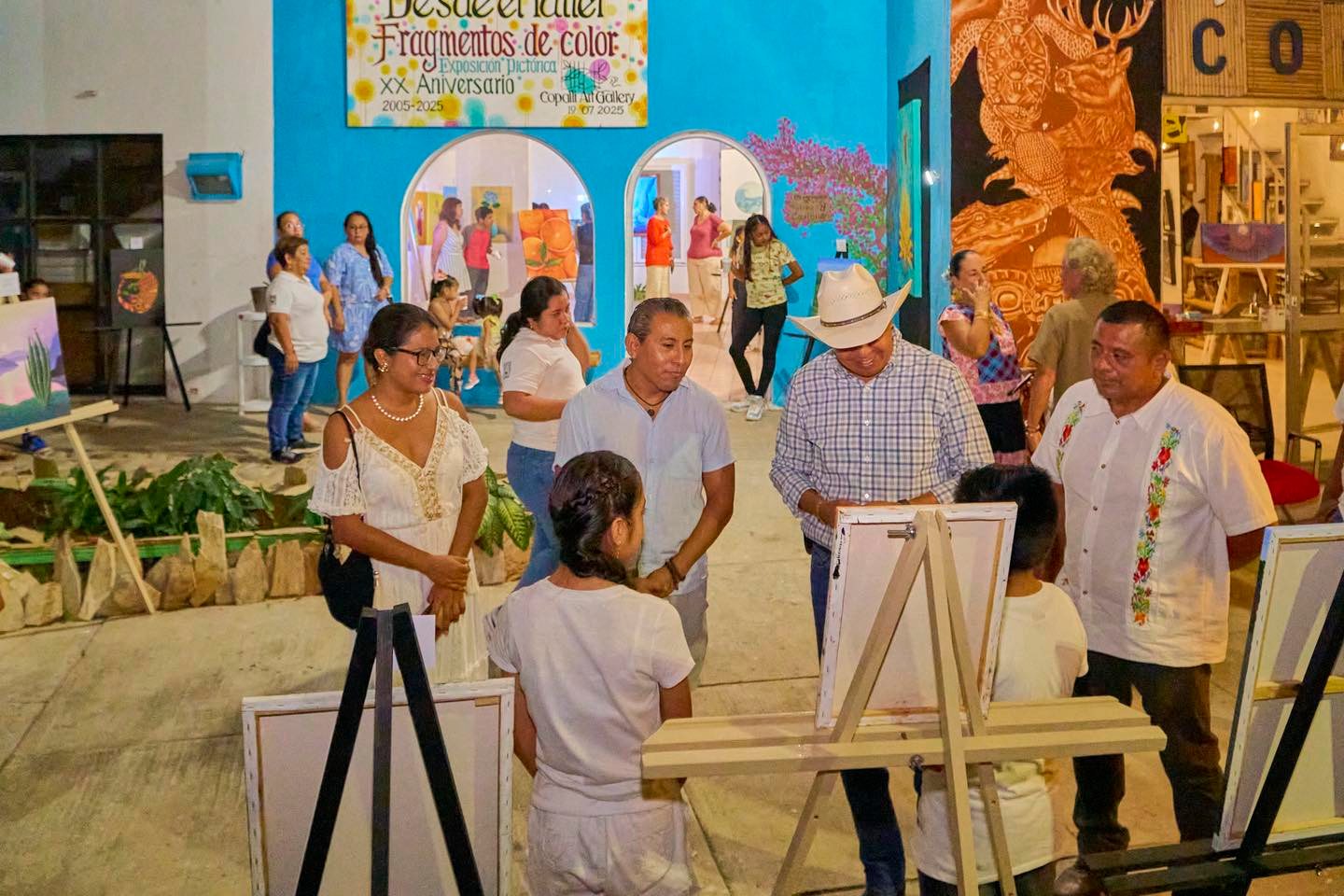Clausura de la Exposición “Fragmentos de Color”