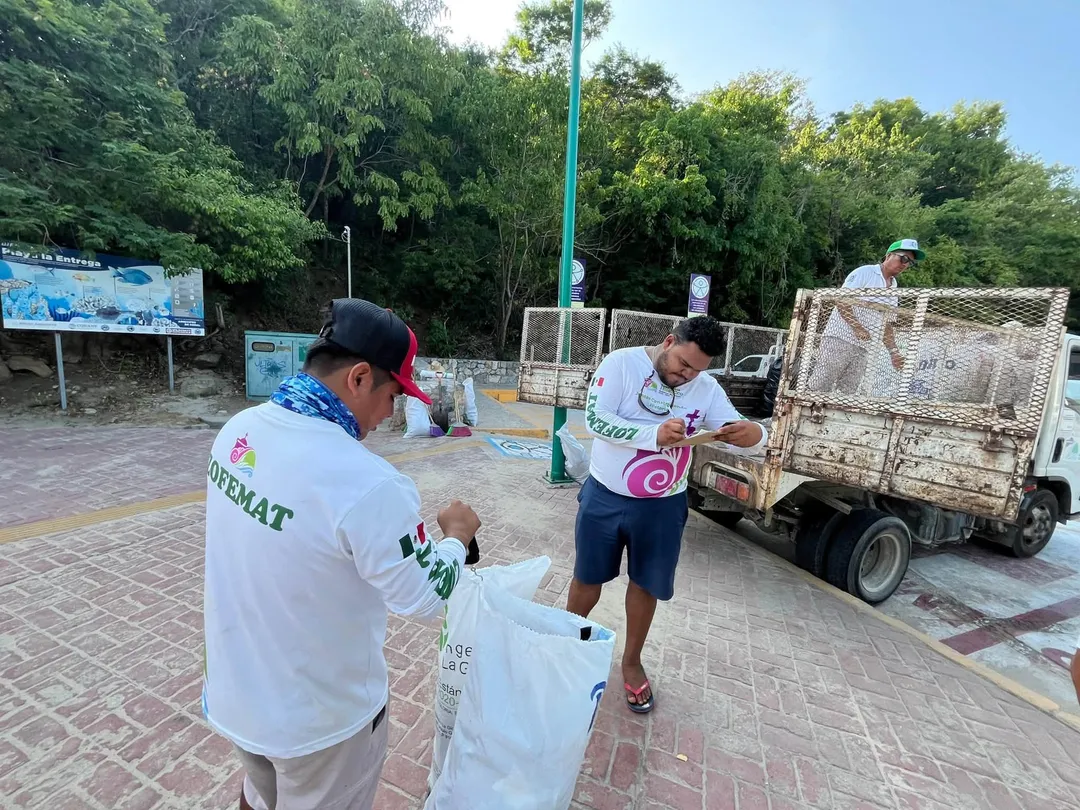 Sumando esfuerzos por una Playa La Entrega más limpia