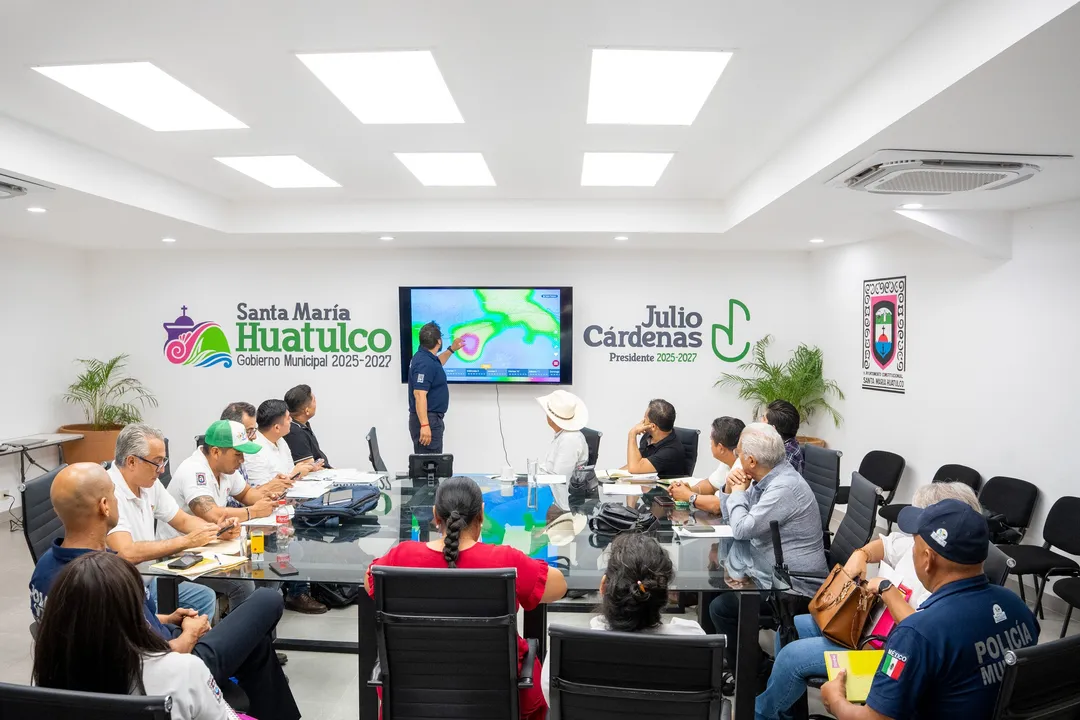 Instalamos el Consejo Municipal de Protección Civil ante el fenómeno INVEST 90E