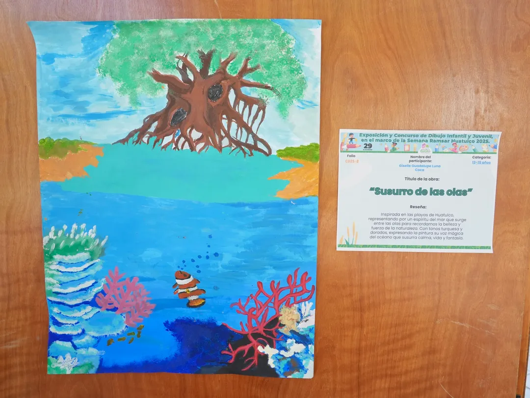 Imagen de Santa Cruz Huatulco: RAMSAR Huatulco Drawing Contest Award Ceremony