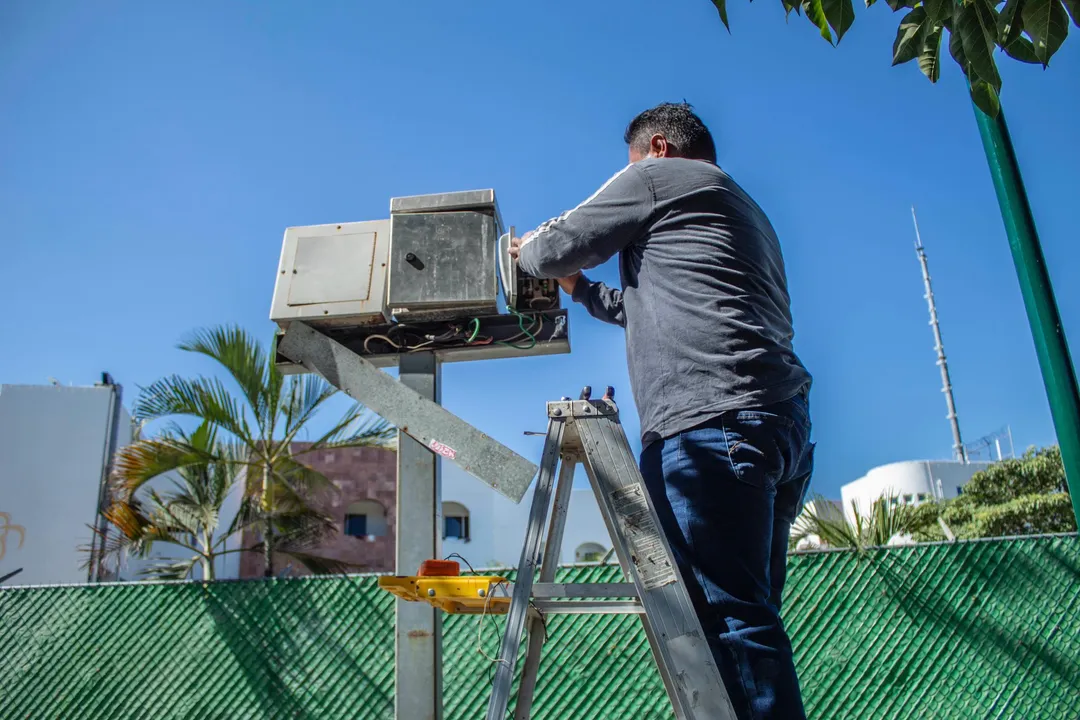 Imagen de Santa Cruz Huatulco: semáforos rehabilitados